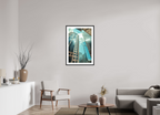 24 x 36″, Reflected Intersection Black Frame Reflected Intersection