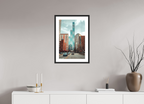 16 x 24″, Veil of Glass Black Frame Veil of Glass