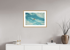 24 x 16″, Horizon Bird Oak Frame Horizon Bird