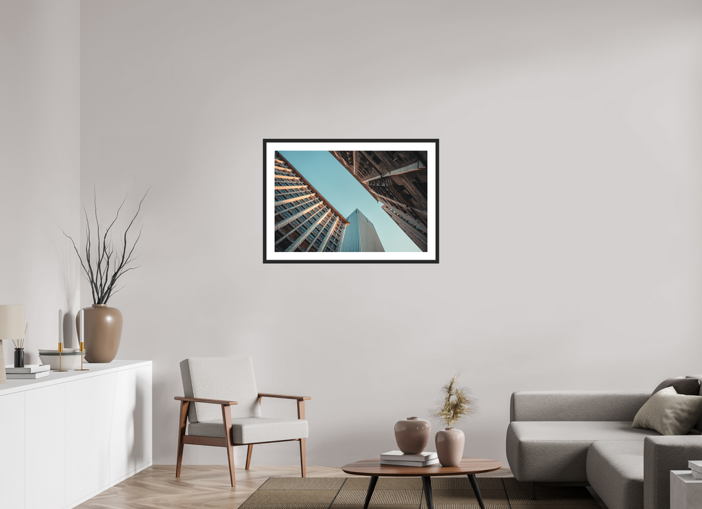 36 x 24″, Street View Ascent Black Frame Street View Ascent