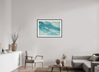 36 x 24″, Horizon Bird Black Frame Horizon Bird