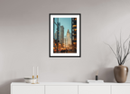 16 x 24″, Michigan Avenue Black Frame Michigan Avenue