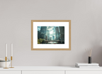 12 x 8″, River Crossing Oak Frame River Crossing