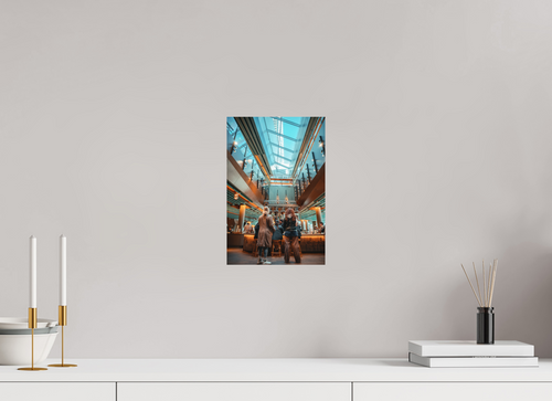 8 x 12″, Amber Atrium Amber Atrium