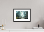 12 x 8″, River Crossing Black Frame River Crossing