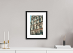 8 x 12″, Layers of Paint and Heritage Black Frame Layers of Paint and Heritage