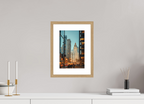 8 x 12″, Michigan Avenue Oak Frame Michigan Avenue