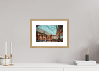 12 x 8″, Reserved Lounge Oak Frame Reserved Lounge