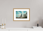 12 x 8″, Chicago Summer Oak Frame Chicago Summer