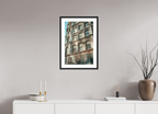 16 x 24″, Layers of Paint and Heritage Black Frame Layers of Paint and Heritage