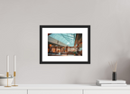 12 x 8″, Reserved Lounge Black Frame Reserved Lounge