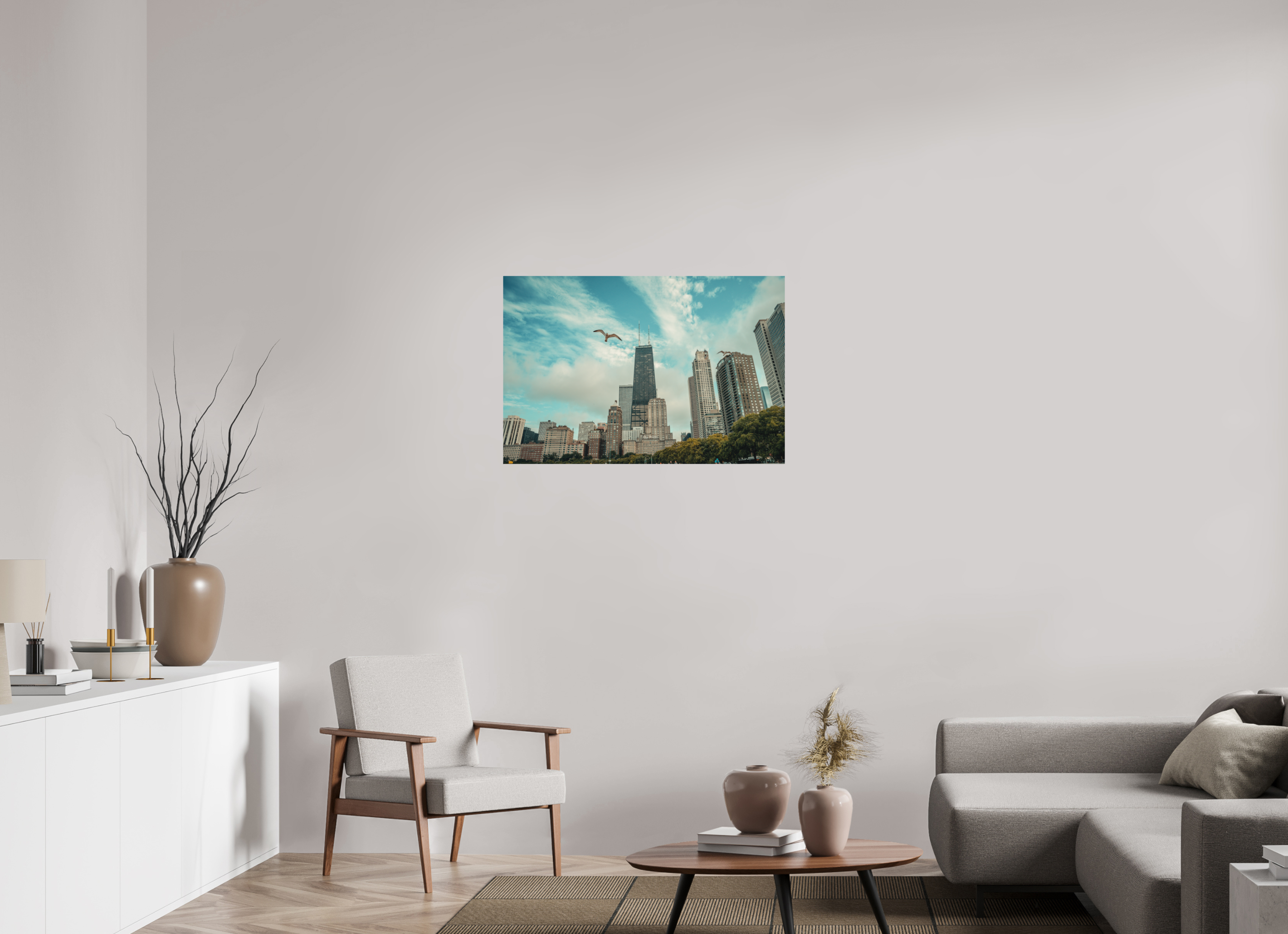 36 x 24″, Chicago Summer Chicago Summer