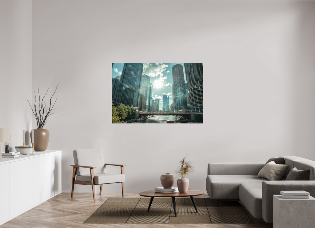 60 x 40″, River Crossing River Crossing