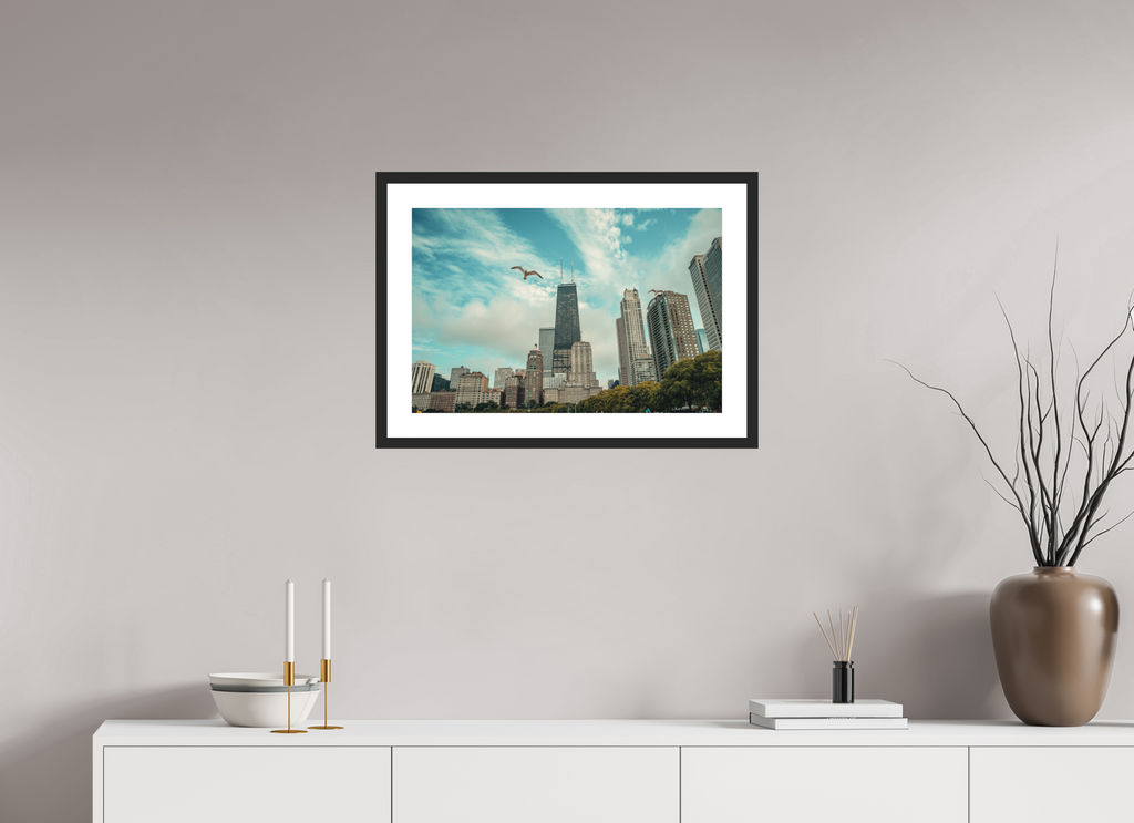 24 x 16″, Chicago Summer Frame Chicago Summer