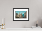 12 x 8″, Heritage Stone Black Frame Heritage Stone
