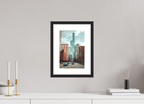 8 x 12″, Veil of Glass Black Frame Veil of Glass