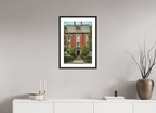 16 x 24″, Urban Manor Black Frame Urban Manor