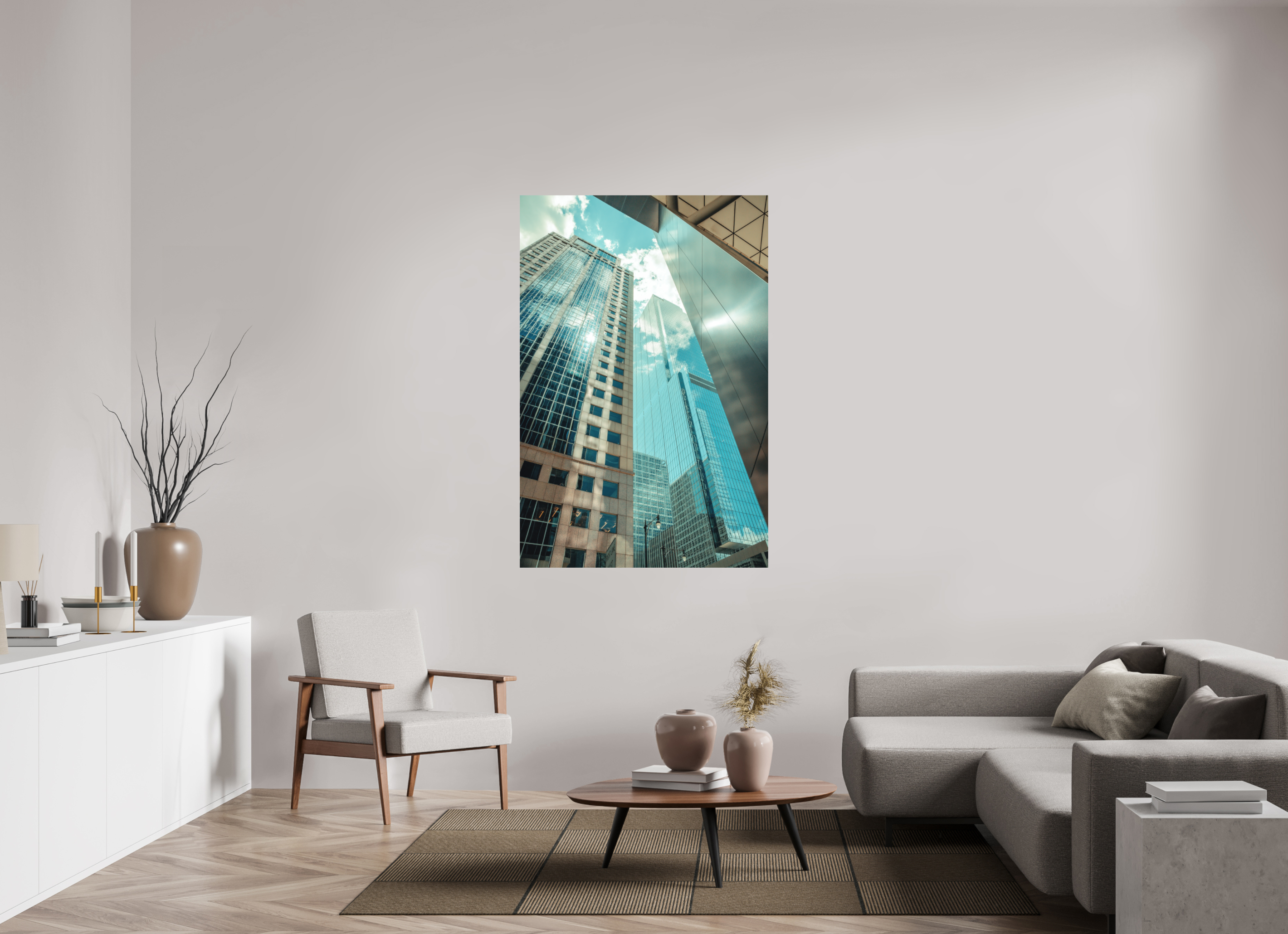 40 x 60″, Reflected Intersection Reflected Intersection